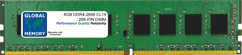8GB DDR4 2666MHz PC4-21300 288-PIN DIMM MEMORY RAM FOR LENOVO PC DESKTOPS